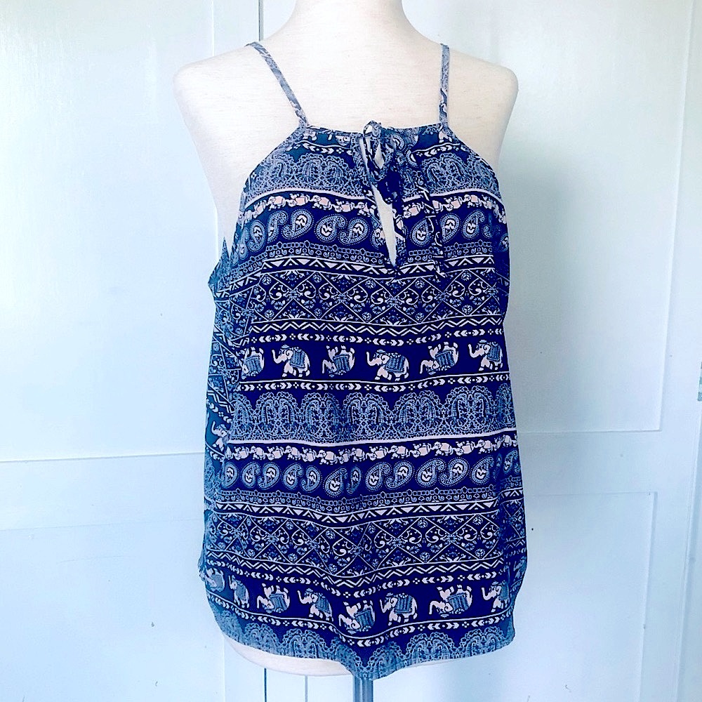 Boho Paisley Top